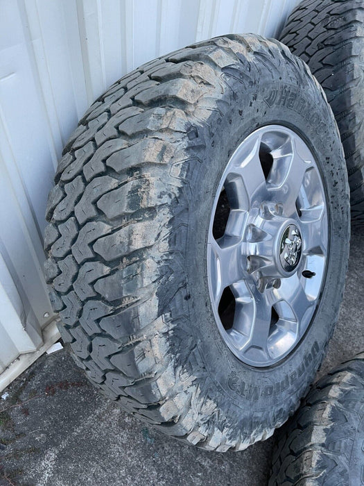 2017 DODGE RAM 2500 MEGA CAB HANKOOK DYNAPRO MT2 WHEELS LT275/70R18 OEM