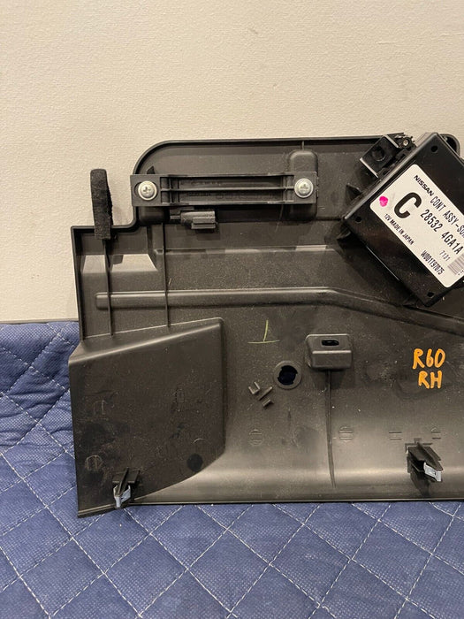 2017 INFINITI Q50 RED SPORT RIGHT TRIM PANEL W/ SONAR CONTROL MODULE OEM