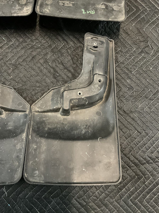 2017-2020 FORD F250 F350 TRUCK FRONT REAR (4) PAIR OEM MUD FLAP SPLASH GUARDS