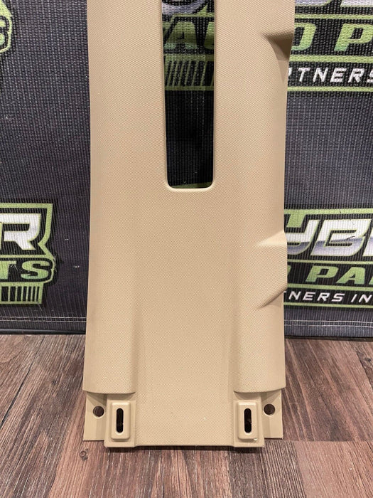 2017-2019 FORD F250 F350 F450 TAN/BEIGE LARIAT RIGHT UPPER B PILLAR OEM *SCUFFS*