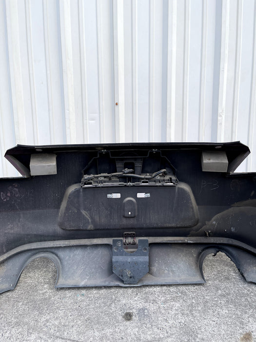 2017 NISSAN 370Z NISMO RED REAR BUMPER SOLID RED A54 OEM *HEAT DAMAGE/SCRATCHES*