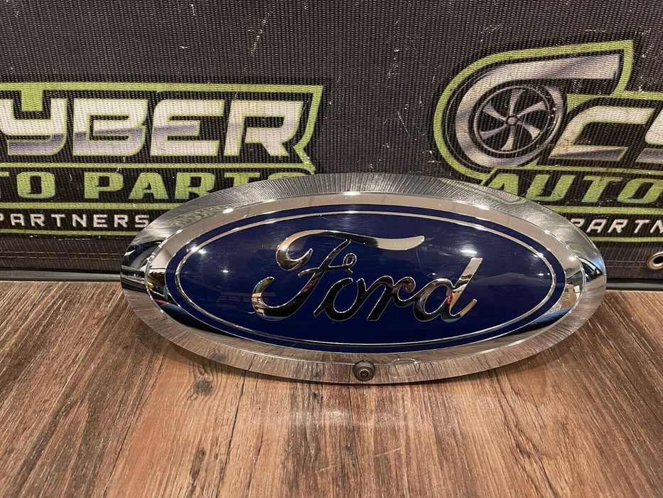 2017-2019 FORD F250 F350 FRONT BUMPER GRILLE EMBLEM W/ CAMERA ASSEMBLY OEM *READ