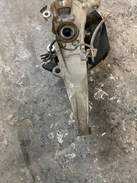 2014 INFINITI Q50 OEM SPINDLE W/ BRAKE LINE FRONT LH