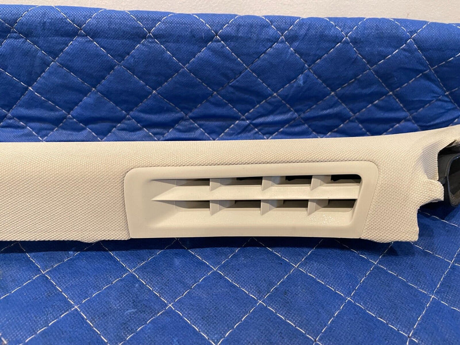 2017 INFINITI Q50 RED SPORT FRONT LEFT & RIGHT A PILLAR TRIM PANELS OEM