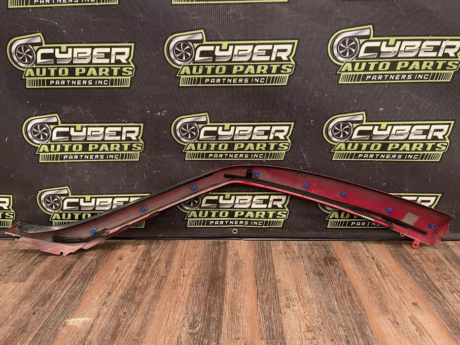 2017 NISSAN 370Z NISMO RIGHT RH ROOF A PILLAR OEM (SOLID RED A54) *DAMAGE* READ