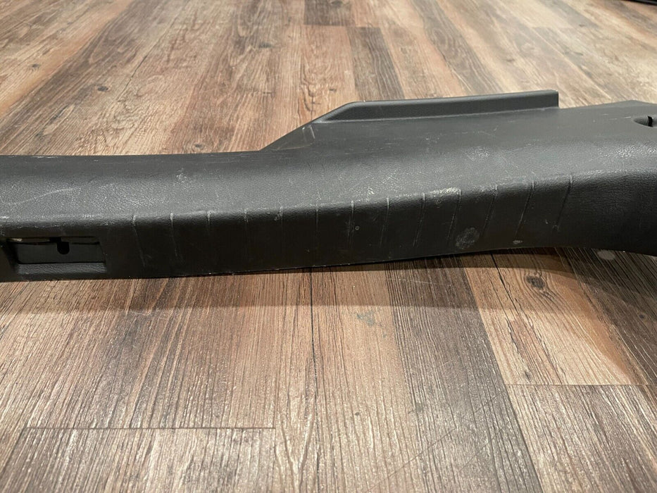 2017 INFINITI Q50 RED SPORT REAR TRUNK PLATE TRIM PANEL OEM *SCRATCHES*