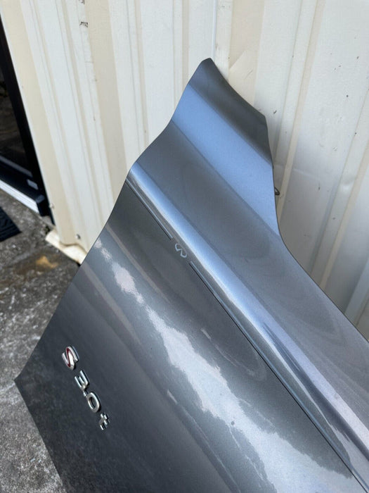 2017 INFINITI Q50 RED SPORT SEDAN PASSENGER RIGHT FENDER GRAY METALLIC (KAD) OEM