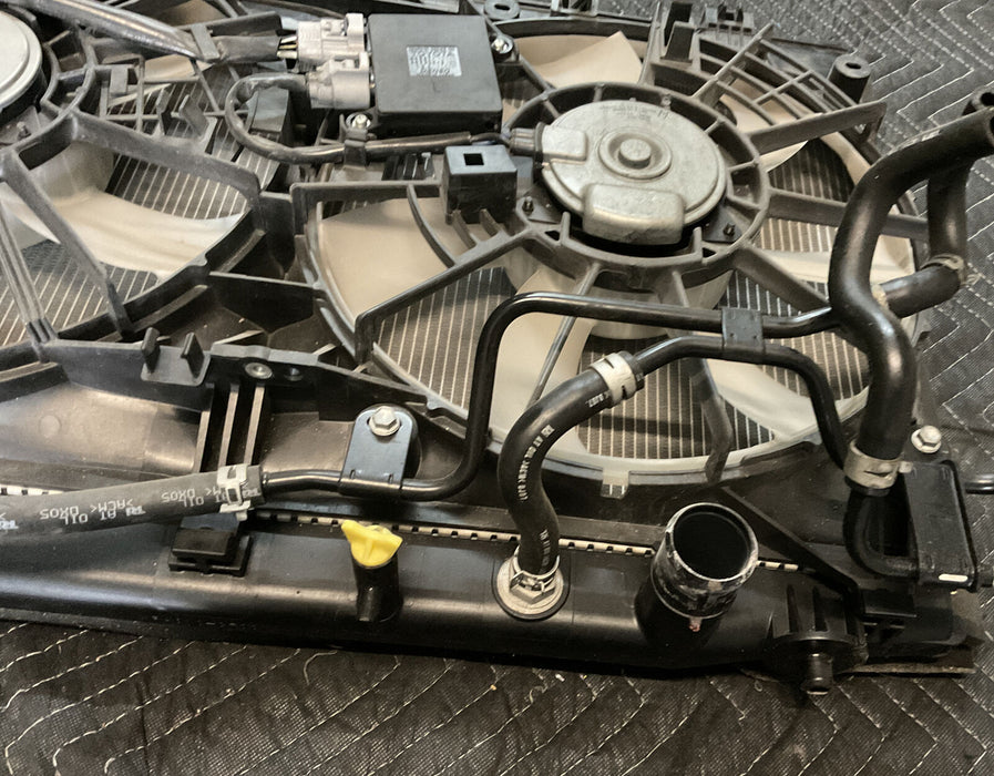 2015 LEXUS RC-F FRONT ENGINE RADIATOR  FANS ASSEMBLY OEM