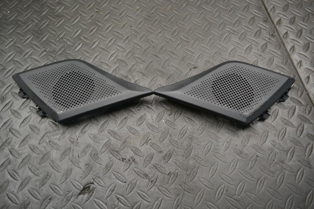 2015 NISSAN 370Z NISMO DASHBOARD SPEAKER COVER PAIR LEFT RIGHT OEM 2009-2020