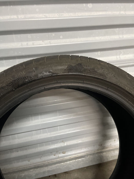 2018 NISSAN 370 NISMO FRONT TIRE PIRELLI CINTURATO P7 ALL SEASON 245/40R19