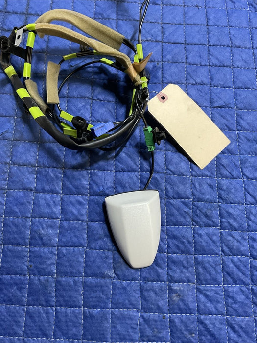 2018 NISSAN 370Z NISMO ROOF SHARK FIN W/ ANTENNA HARNESS OEM (QAB) PEARL WHITE