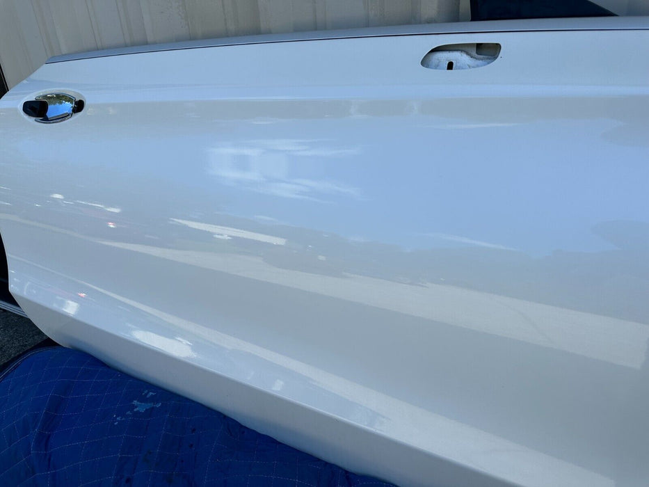 2017 MERCEDES-BENZ C63 AMG C205 CONVERTIBLE PASSENGER DOOR WHITE (799) OEM