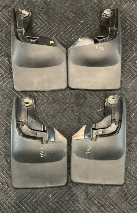 2017-2020 FORD F250 F350 TRUCK FRONT REAR (4) PAIR OEM MUD FLAP SPLASH GUARDS