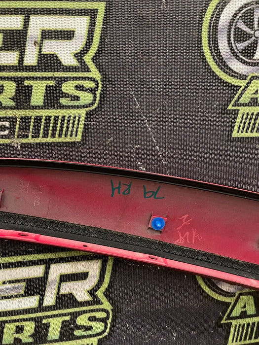 2017 NISSAN 370Z NISMO RIGHT RH ROOF A PILLAR OEM (SOLID RED A54) *DAMAGE* READ