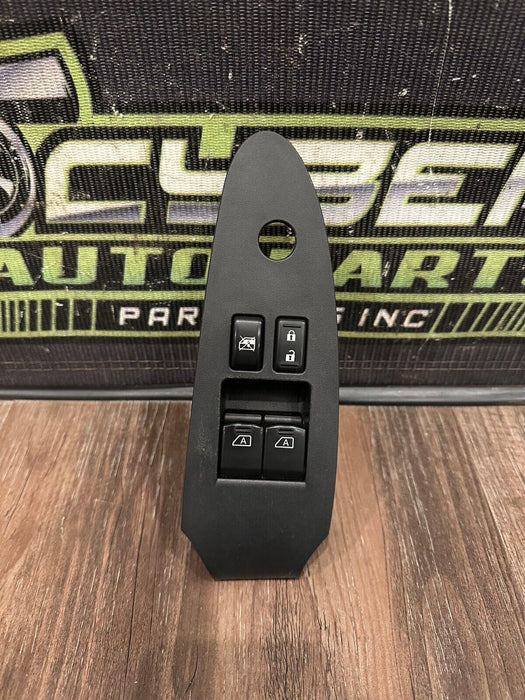 2018 NISSAN 370Z NISMO LEFT LH MASTER WINDOW SWITCH CONTROL OEM *KNOB MISSING*