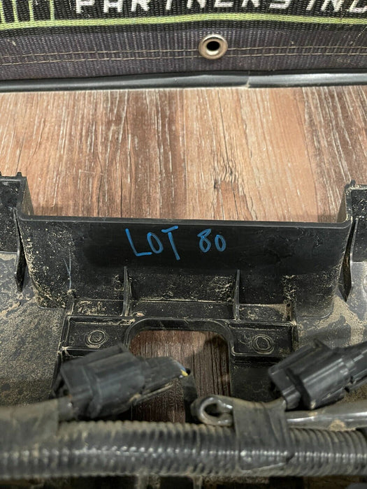 2018 NISSAN 370Z NISMO REAR BUMPER BACK UP CAMERA & LICENSE PLATE LIGHT ASSY OEM