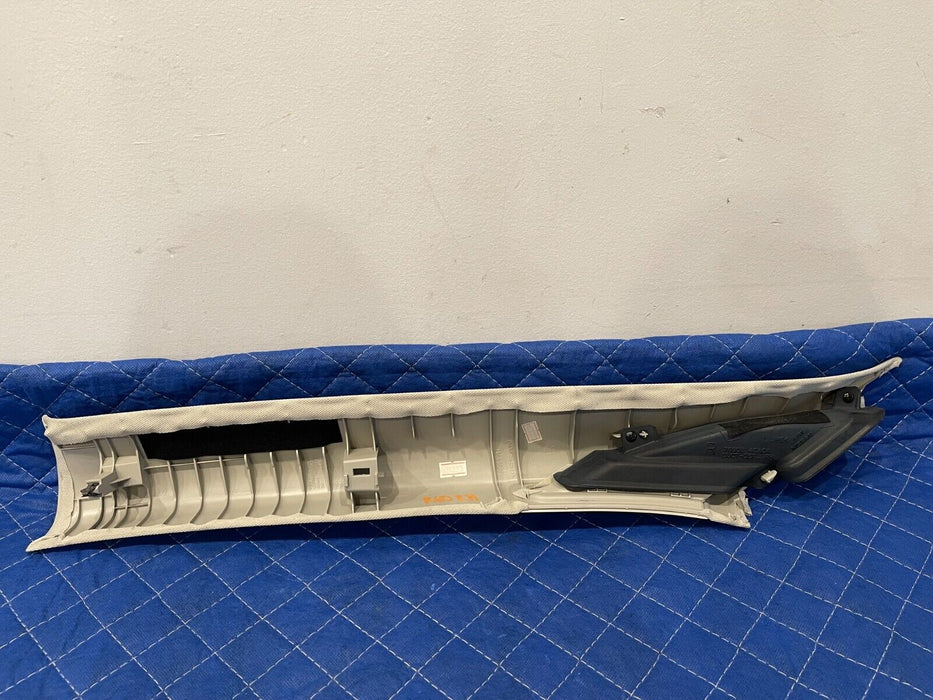 2017 INFINITI Q50 RED SPORT FRONT LEFT & RIGHT A PILLAR TRIM PANELS OEM