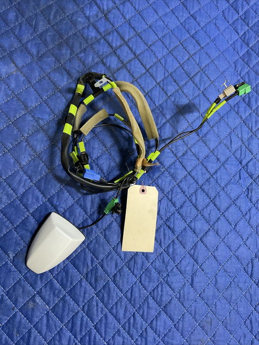 2018 NISSAN 370Z NISMO ROOF SHARK FIN W/ ANTENNA HARNESS OEM (QAB) PEARL WHITE