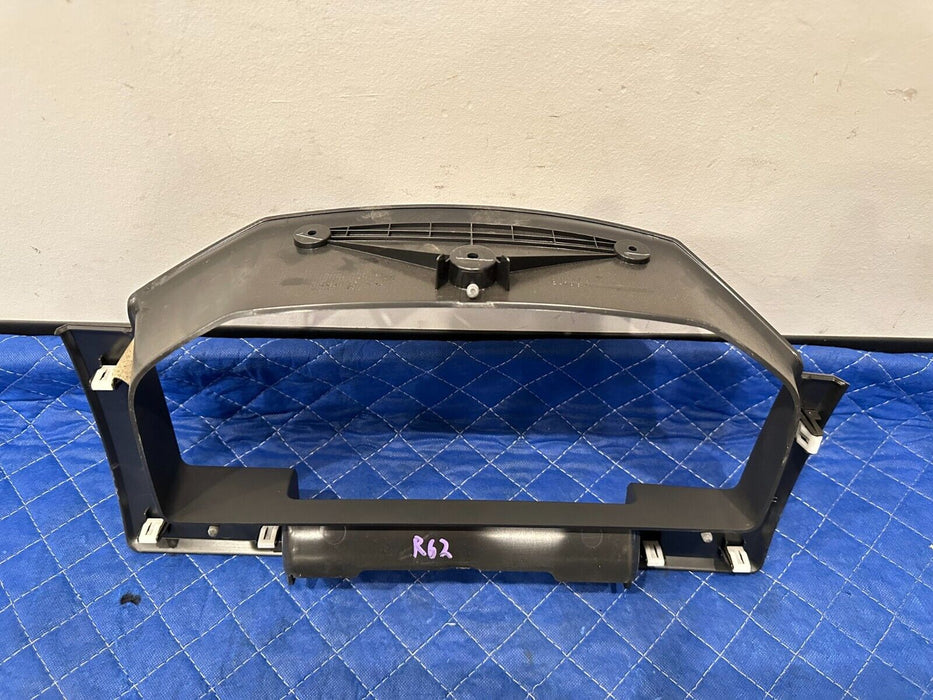 2012 DODGE RAM 3500 MEGA CAB SURROUND CLUSTER TRIM BEZEL (DARK SLATE) OEM