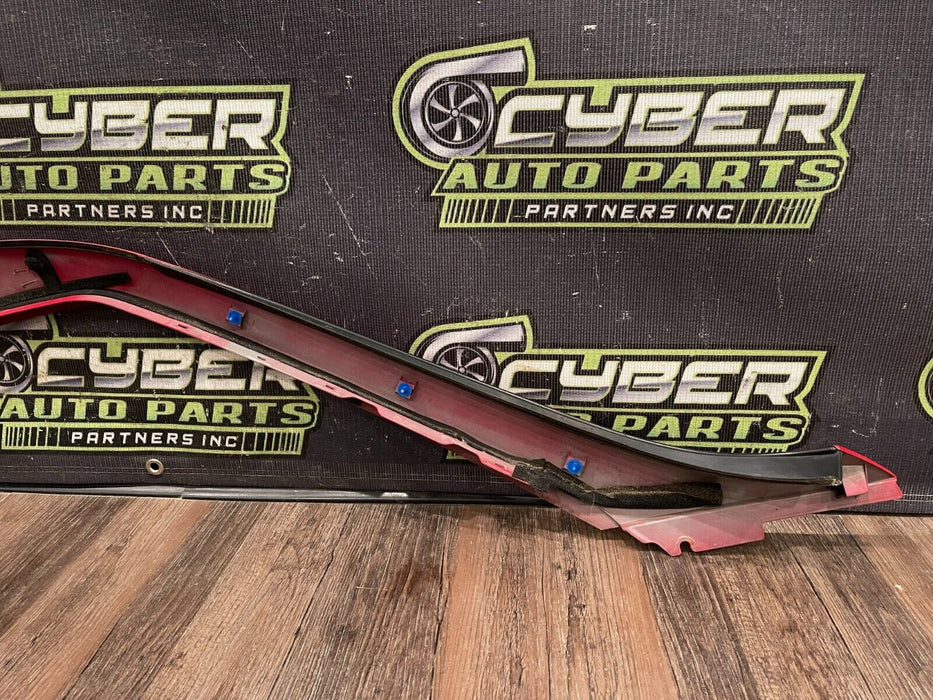 2017 NISSAN 370Z NISMO DRIVER LEFT ROOF A PILLAR OEM (SOLID RED A54) *SUN DAMAGE