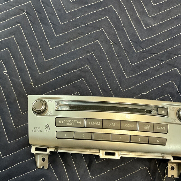 2013-2015 INFINITI JX35 QX60 RADIO/CD CONTROLS TRIM OEM