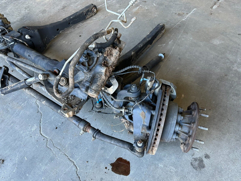 2020 FORD F450 6.7L PICKUP DRW 4X4 FRONT AXLE ASSY 4.30 (4L) 57K MILES 2017-2022