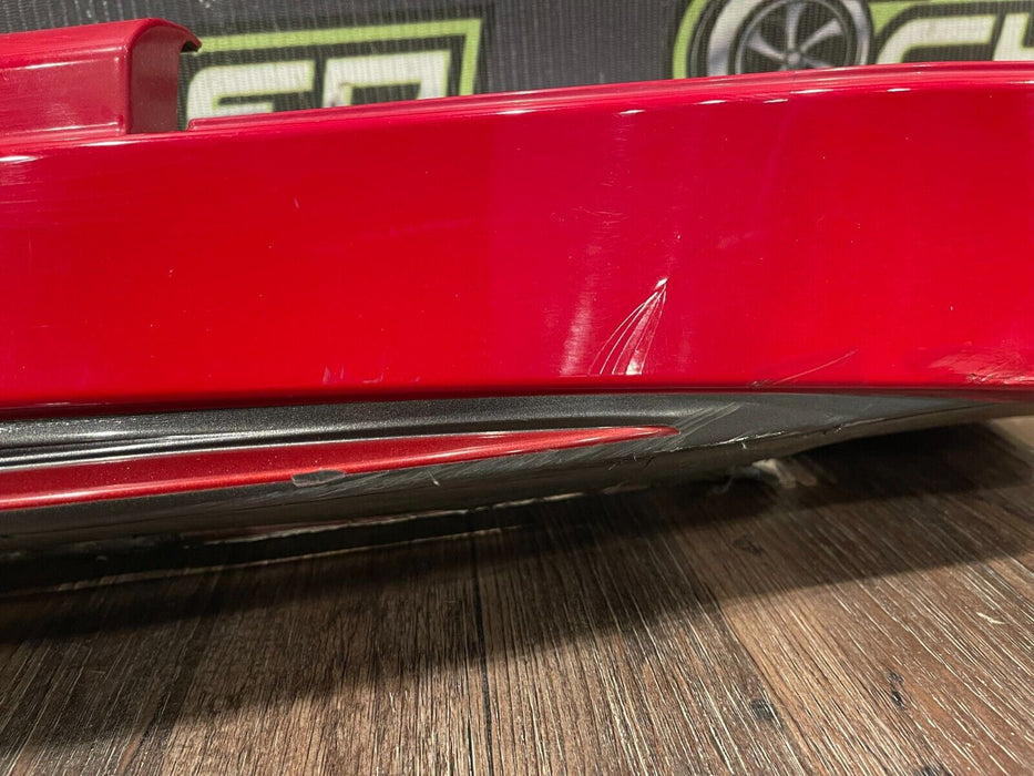 2017 NISSAN 370Z NISMO PASSENGER RIGHT SIDE SKIRT OEM *PC SOLID RED A54* (READ)