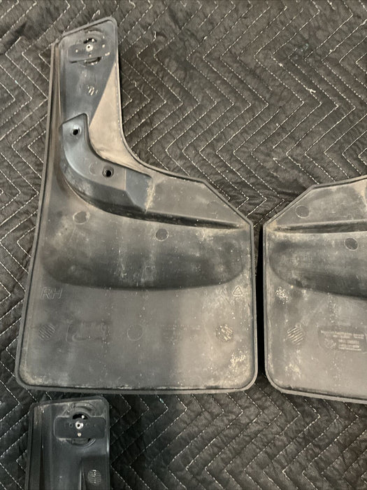 2017-2020 FORD F250 F350 TRUCK FRONT REAR (4) PAIR OEM MUD FLAP SPLASH GUARDS