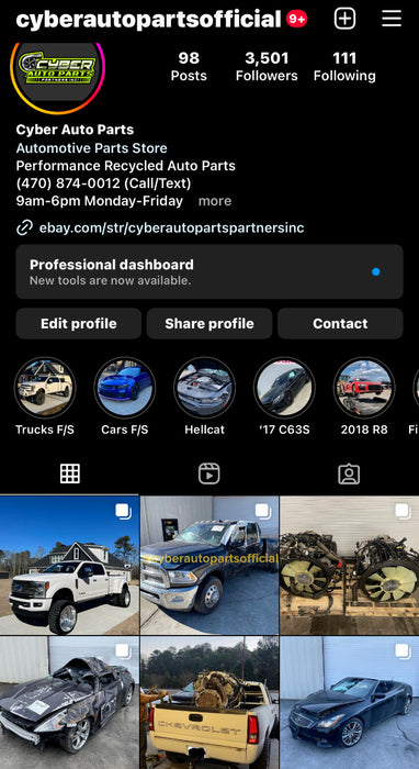 2017-2019 FORD F250 F350 DIESEL FRONT AXLE PASSENGER BRAKE LINE ABS SENSOR OEM