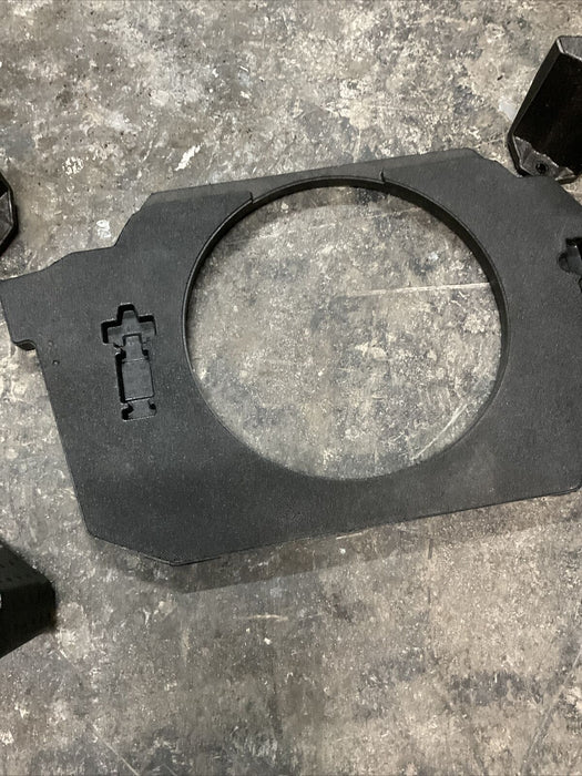 2018 NISSAN 370Z NISMO COUPE TRUNK SPARE TIRE FOAM KIT OEM