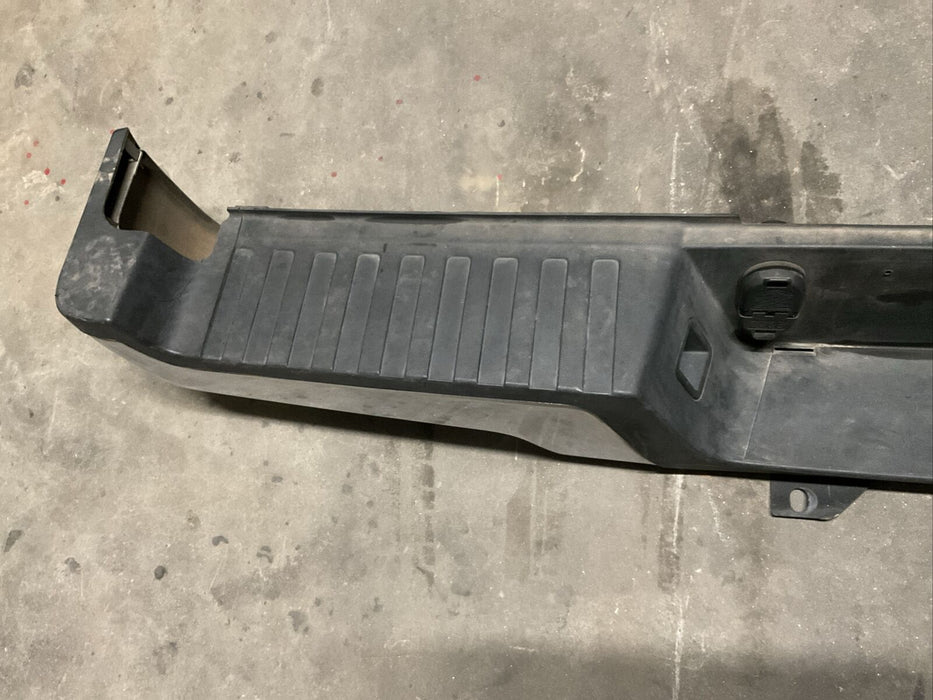 2017 2018 2019 FORD F250 F350 F450 CHROME REAR BUMPER W/O PARKING SENSORS OEM