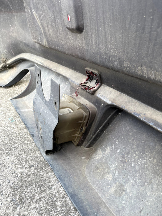 2017 NISSAN 370Z NISMO RED REAR BUMPER SOLID RED A54 OEM *HEAT DAMAGE/SCRATCHES*