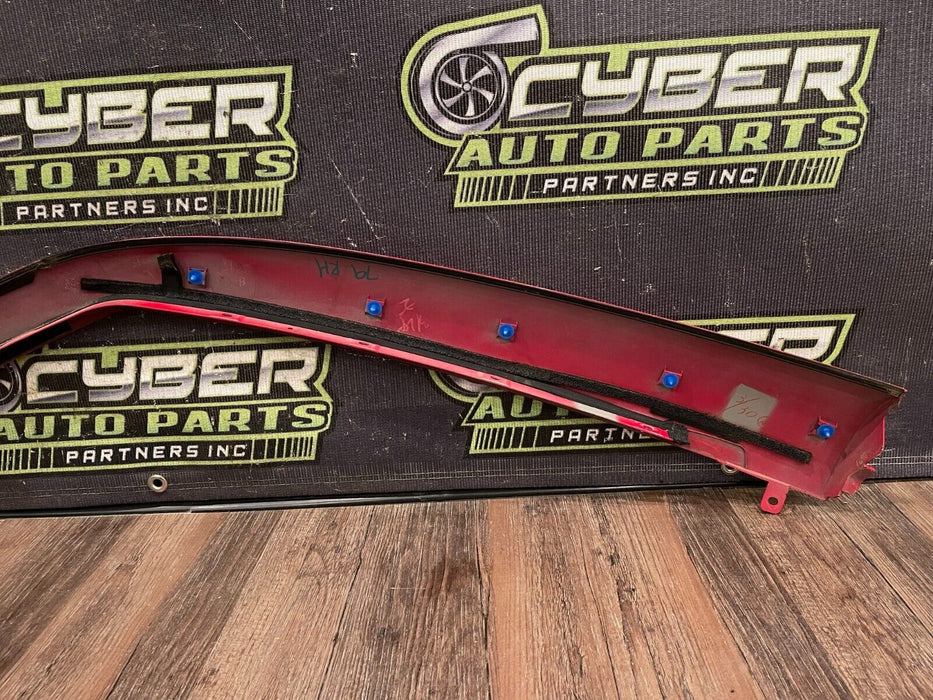 2017 NISSAN 370Z NISMO RIGHT RH ROOF A PILLAR OEM (SOLID RED A54) *DAMAGE* READ