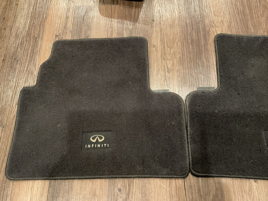 2013 INFINITI G37 REAR FLOOR MAT CARPET OEM G4900-1NY