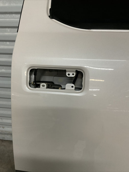 2017-2022 FORD F250 F350 F450 REAR PASSENGER DOOR PEARL WHITE PAINT CODE:UG OEM