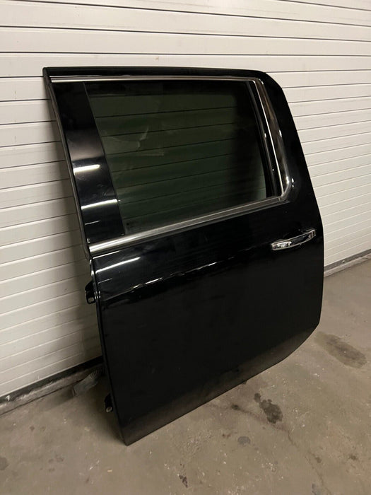 2020 2021 2022 GMC SIERRA 2500 3500 DURAMAX REAR DRIVER DOOR ONYX BLACK OEM