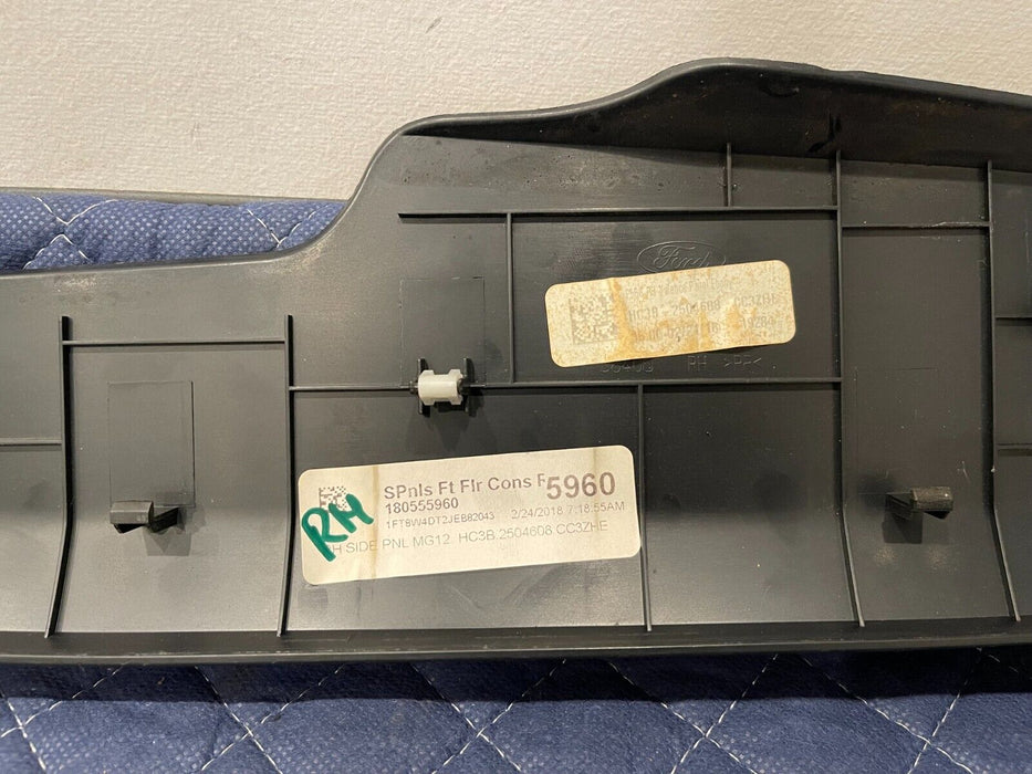 2017-2019 FORD F250 F350 F450 CENTER CONSOLE LOWER RIGHT TRIM PANEL OEM