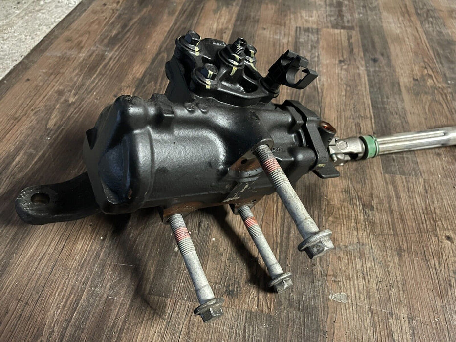 2017 2018 2019 FORD F250 F350 6.7L DIESEL POWER STEERING GEAR BOX W/ SHAFT OEM