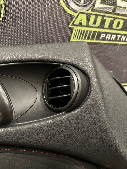 2018 NISSAN 370Z NISMO DRIVER LEFT DOOR PANEL W GUN METAL GREY HANDLE OEM *READ