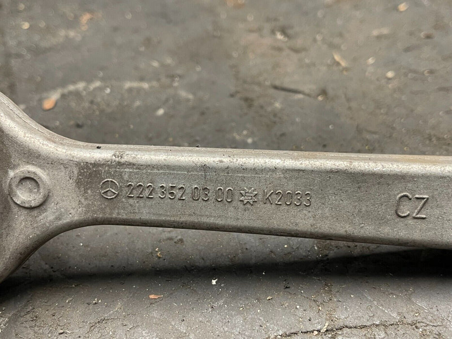 2014 MERCEDES S550 W222 REAR LEFT LOWER WISHBONE CONTROL ARM OEM 2223520300.