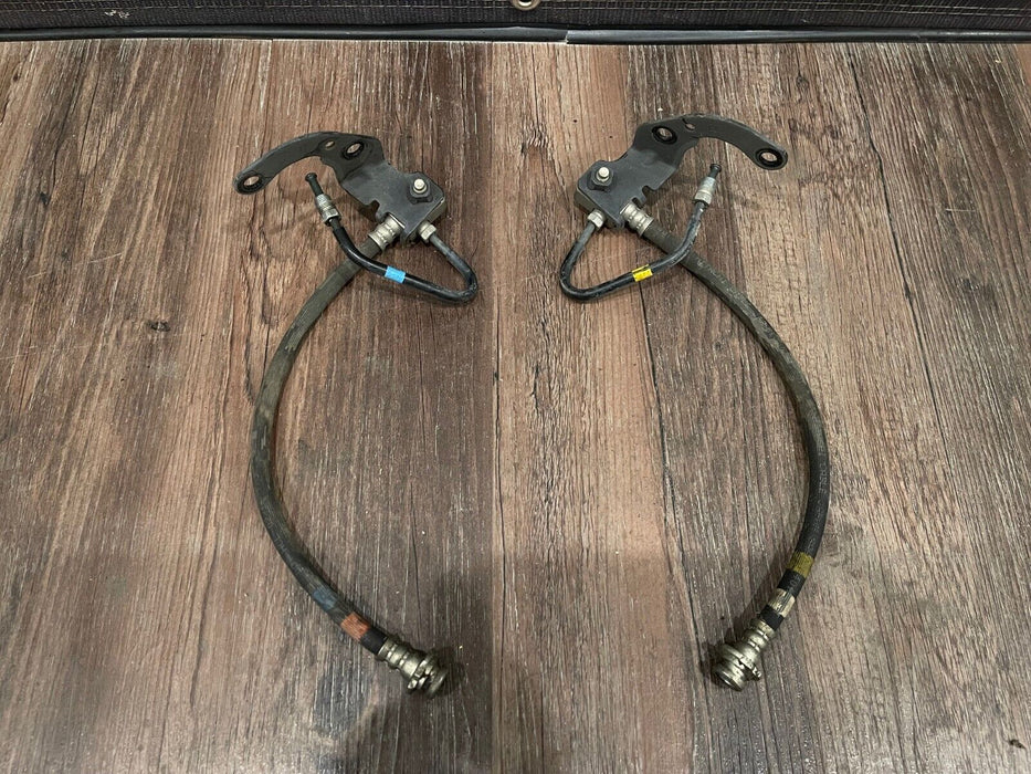 2017 NISSAN 370Z NISMO REAR LEFT & RIGHT AKEBONO BRAKE LINES OEM