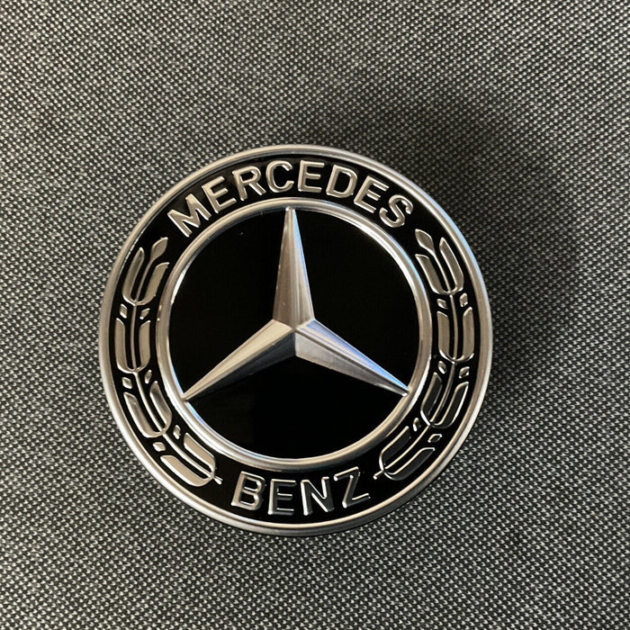 2017-2021 MERCEDES-BENZ E63S AMG W213 HOOD EMBLEM COMPANY OEM A000 817 33 05