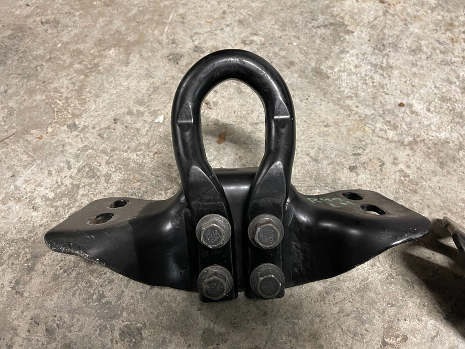 2017 2018 2019 FORD F250 F350 F450 LARIAT FRONT BUMPER TOW HOOKS ALL BLACK