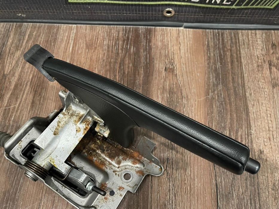 2018 NISSAN 370Z NISMO EMERGENCY E BRAKE HAND LEVER W GUN METAL GRAY BUTTON OEM