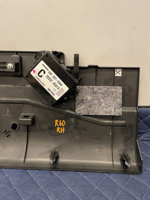 2017 INFINITI Q50 RED SPORT RIGHT TRIM PANEL W/ SONAR CONTROL MODULE OEM