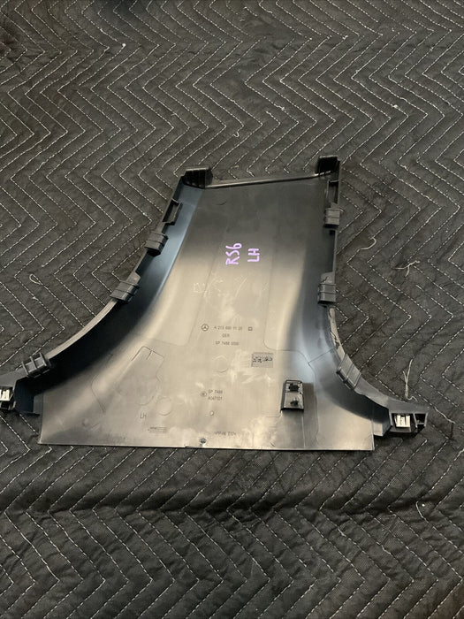 2019 MERCEDES E63S AMG OEM LOWER LH B PILLAR TRIM 213 690 11 25~MINOR SCRATCHES~