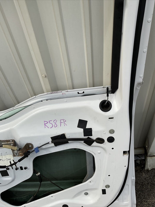 2017-2022 FORD F250 F350 F450 PLATINUM FRONT PASSENGER DOOR SHELL WHITE (UG) OEM