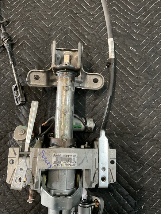 2017-2019 FORD F250 F350 F450 STEERING COLUMN W/SHIFTER CABLE OEM