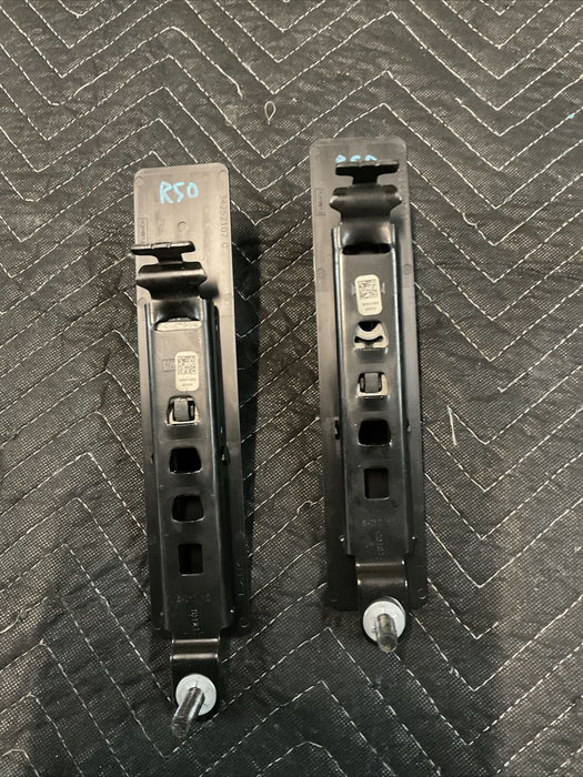 2018 FORD F250 F350 F450 PLATINUMA B PILLAR SEAT BELT ADJUSTER BRACKETS PAIR