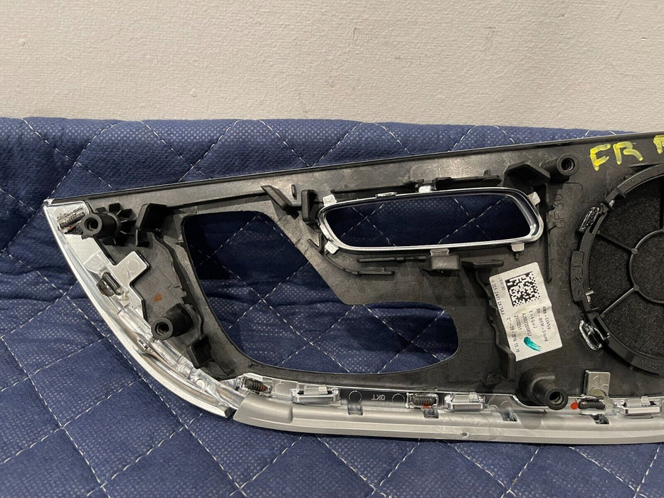 2017 MERCEDES BENZ C63 AMG CONV FRONT PASSENGER RIGHT DOOR PANEL TRIM STRIP OEM